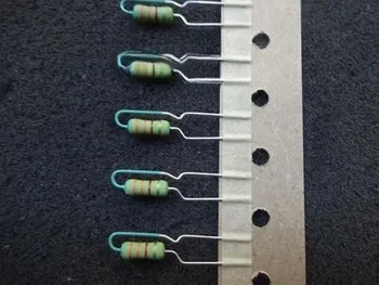 Вертикальный высококачественный резистор из зеленой кожи 1W 3.3K 1W3.3K 3K3 5%