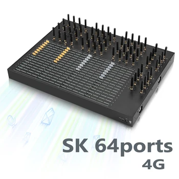 Skyline sms gateway Шлюз SK 64-64 шлюз voip шлюз с 64 портами sim 4g lte sim-карты шлюз API HTTP устройство с 64 sim-картами