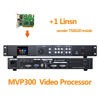 Процессор Светодиодного дисплея AMS MVP300 Insert Linsn TS802D Sync Sending Card Использование Видеостены Со Светодиодным модулем USB в помещении