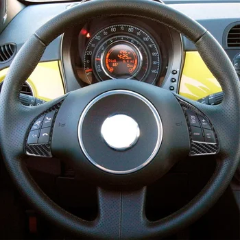 Руль защитит и украсит ваш Fiat 500 2012 2015 с внутренней отделкой из углеродного волокна, совершенно новый!