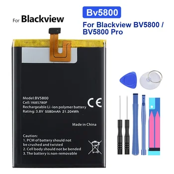 Аккумулятор 5580 мАч для Blackview BV5800/BV5800 Pro, BV5800Pro Bateria