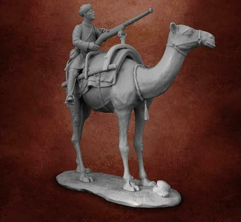 Новый комплект моделей ancient man animal Rider в разобранном виде 1/3254 мм с фигуркой из смолы на основе и неокрашенной моделью