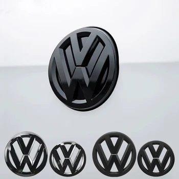 Наклейки для Укладки автомобилей Volkswagen VW Golf 7.5 MK7.5 2018-2022 No ACC Задняя Эмблема Автомобиля Значок Передней решетки Высококачественные Наклейки