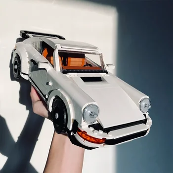 Технический Новый белый суперкар, подходящий для модели Porscherr mechanical group, строительные блоки, детские игрушки, подарок на день рождения 10295