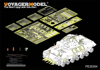 Voyager Модель PE35354 1/35 Второй мировой войны США M10 Tank Destroyer Basic (для AFV Club 35024)