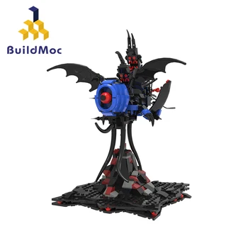 BuildMoc Космический Ужас Зомби Одноглазый Монстр Набор Строительных Блоков Крылатое Существо Кирпичи Игрушки Для Детей Подарки На День Рождения