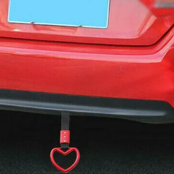 Кольцо для украшения автомобиля, подвеска на ручку автомобиля love, японское модифицированное кольцо в форме сердца, подвеска на хвосте