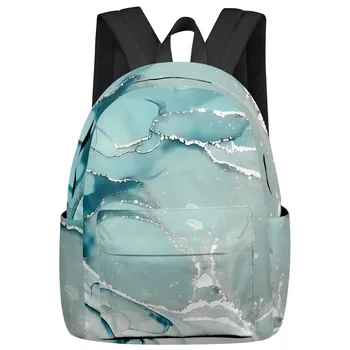 Мраморный рюкзак Aqua, школьные сумки для подростков, Сумка для ноутбука, Женский повседневный рюкзак для путешествий