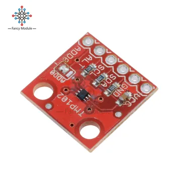 Цифровой датчик температуры TMP102 Breakout I2C 12-битный модуль платы с выводами 1,4-3,6 В постоянного тока для Arduino